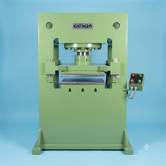 Coining press for flange manufacturing