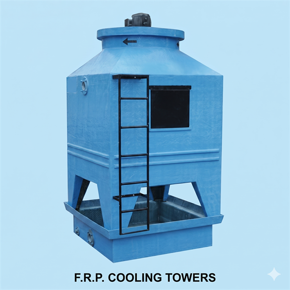 Allied products including cooling tower systems