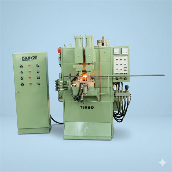 Drill rod upsetting machine project view 2