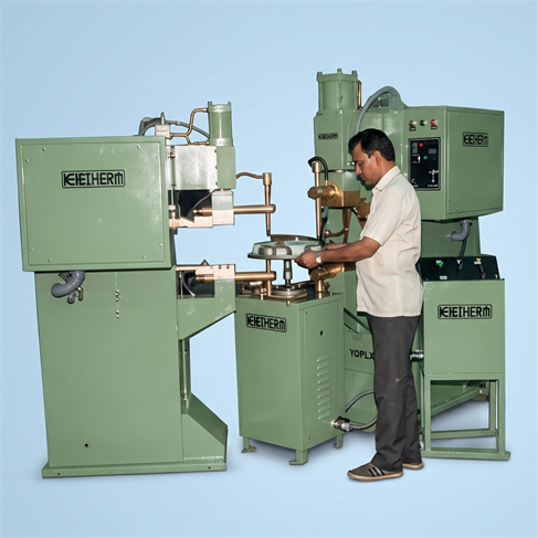 Multiple spot station welding machine