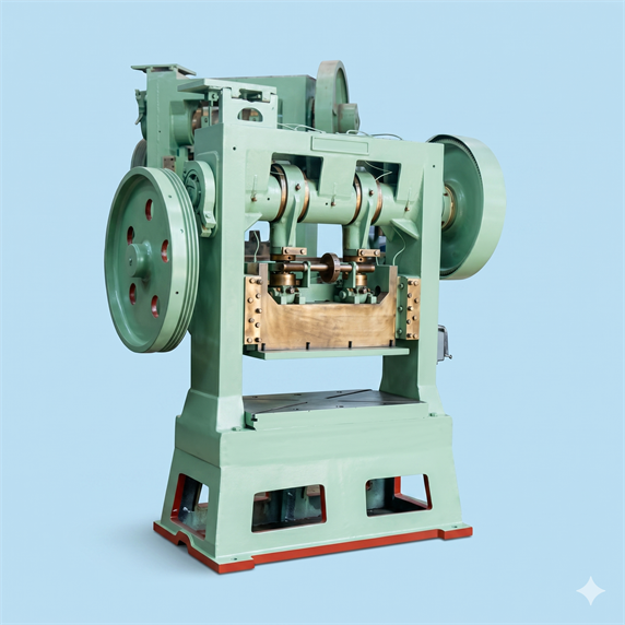 Screw press machine view 2