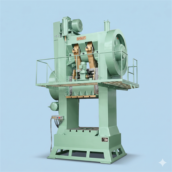 Screw press machine view 3