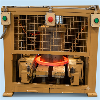 Ring heater for flange manufacturing